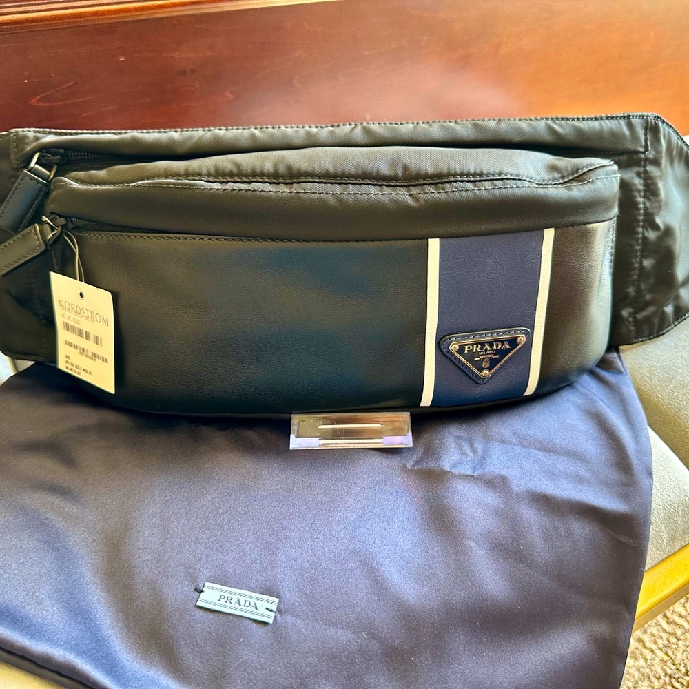 Brand New 100% Authentic Prada Tessuto Beltbag or Crossbody